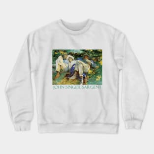 Siesta by John Singer Sargent Crewneck Sweatshirt